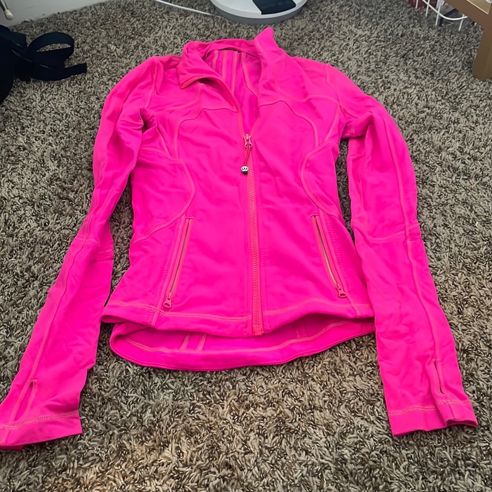 Lululemon Bubblegum Pink Forme Jacket